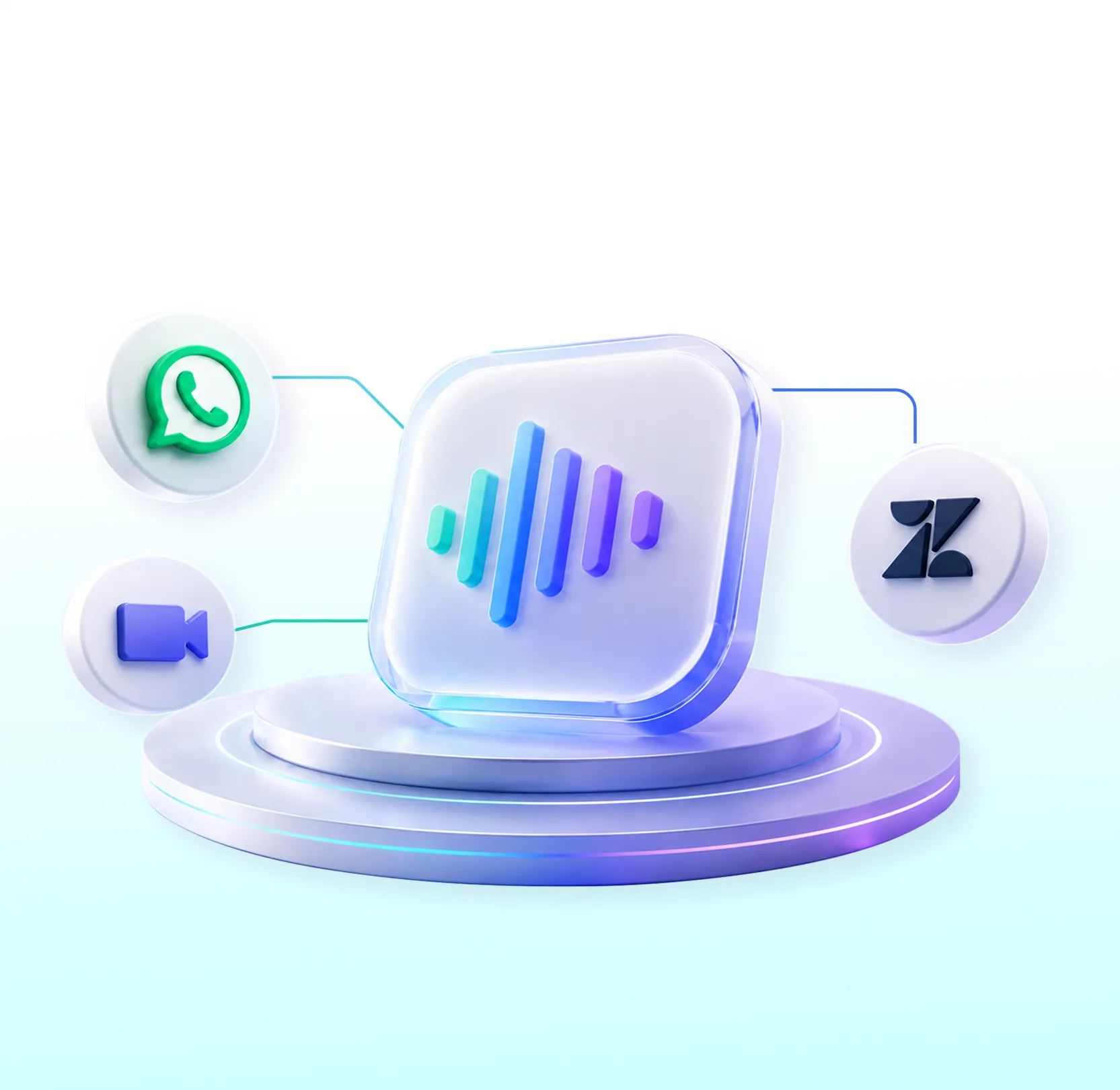 Witwave: audios de WhatsApp nativos en el ticket de Zendesk